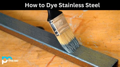 best material to color a metal box|how to color steel.